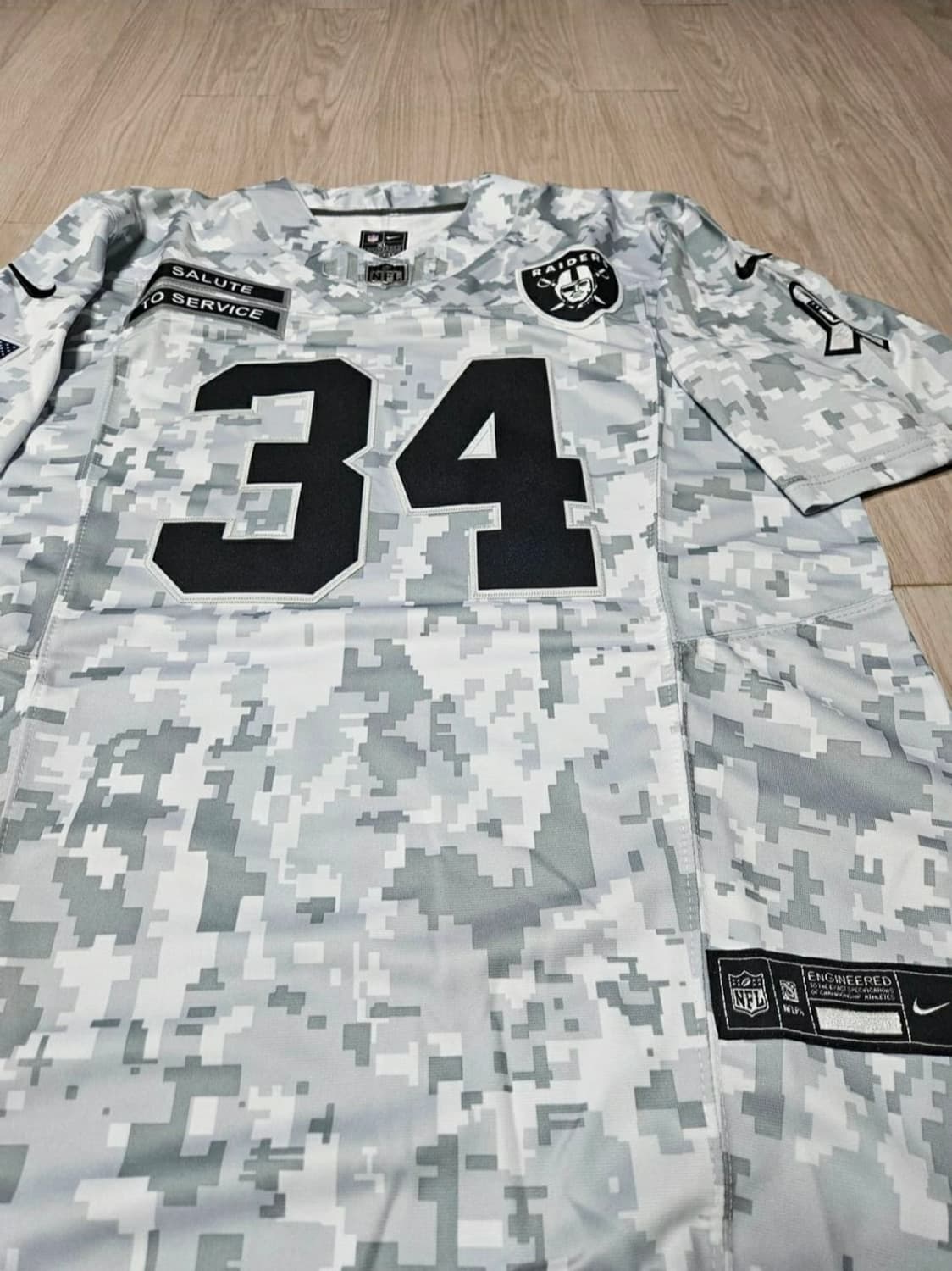 Nike 풋볼져지 nfl  레이더스  상품이미지4