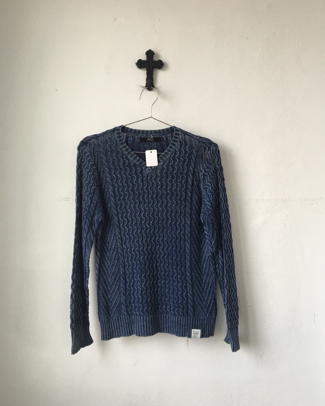 cable pattern knit 상품이미지2