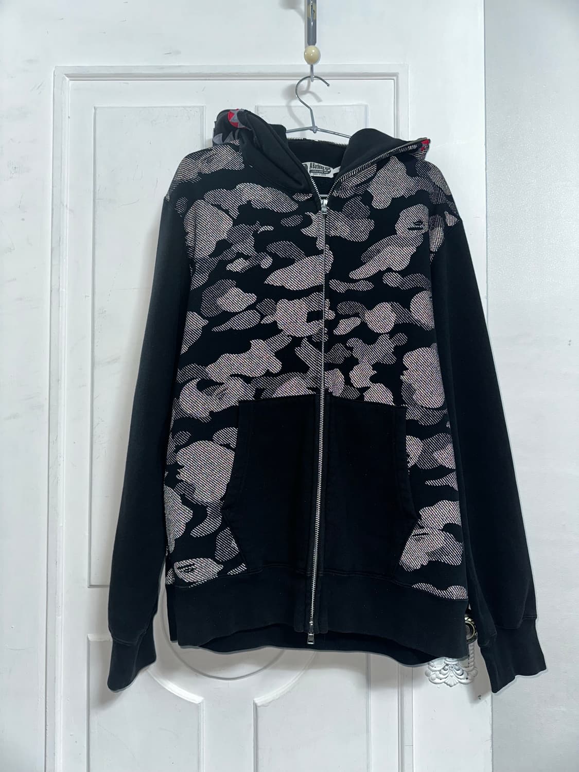 베이프 리플렉션 카모 샤크 후드집업 상품이미지3