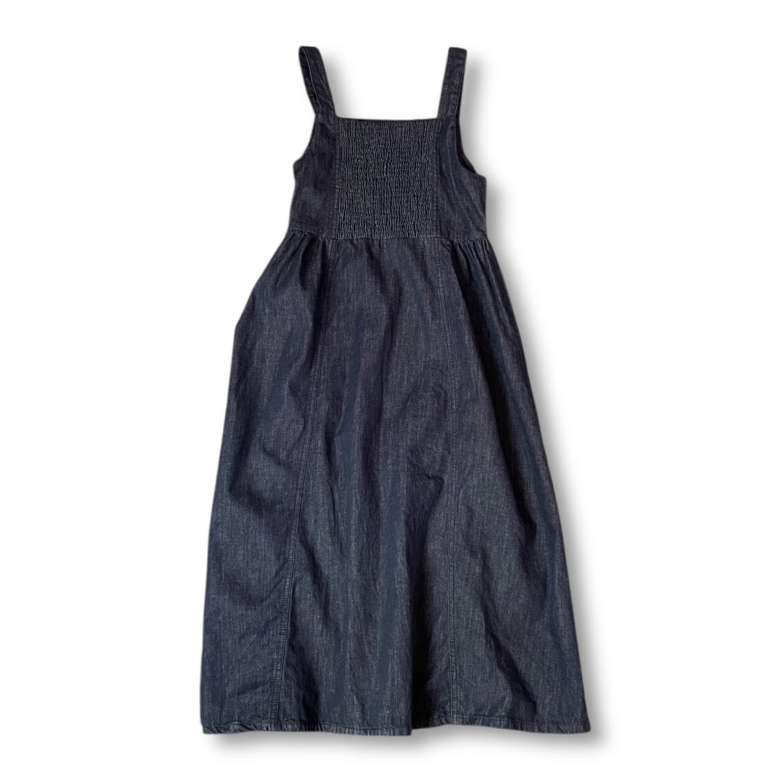 체리코코 진청 데님 롱 원피스 상품이미지2