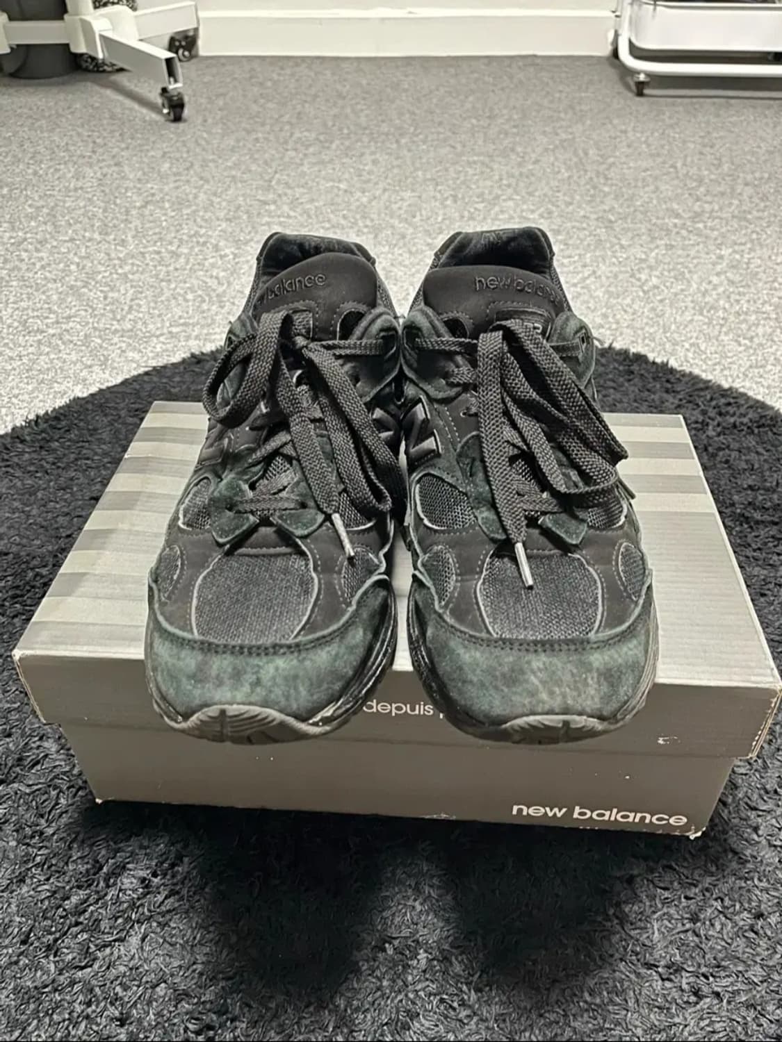 뉴발란스 992 트리플블랙 270 상품이미지1