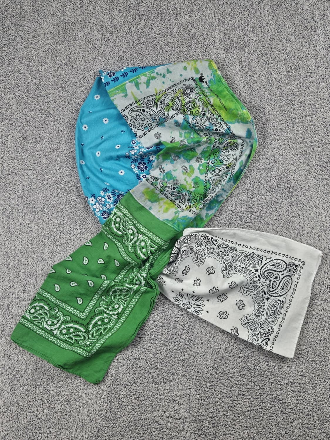 반다나 리워크 커스텀 스카프 머플러 / 10430 상품이미지2