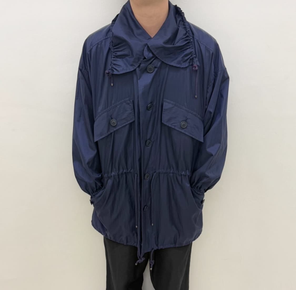 이세이미야케 윈드코트 셔링 야상 자켓 상품이미지1