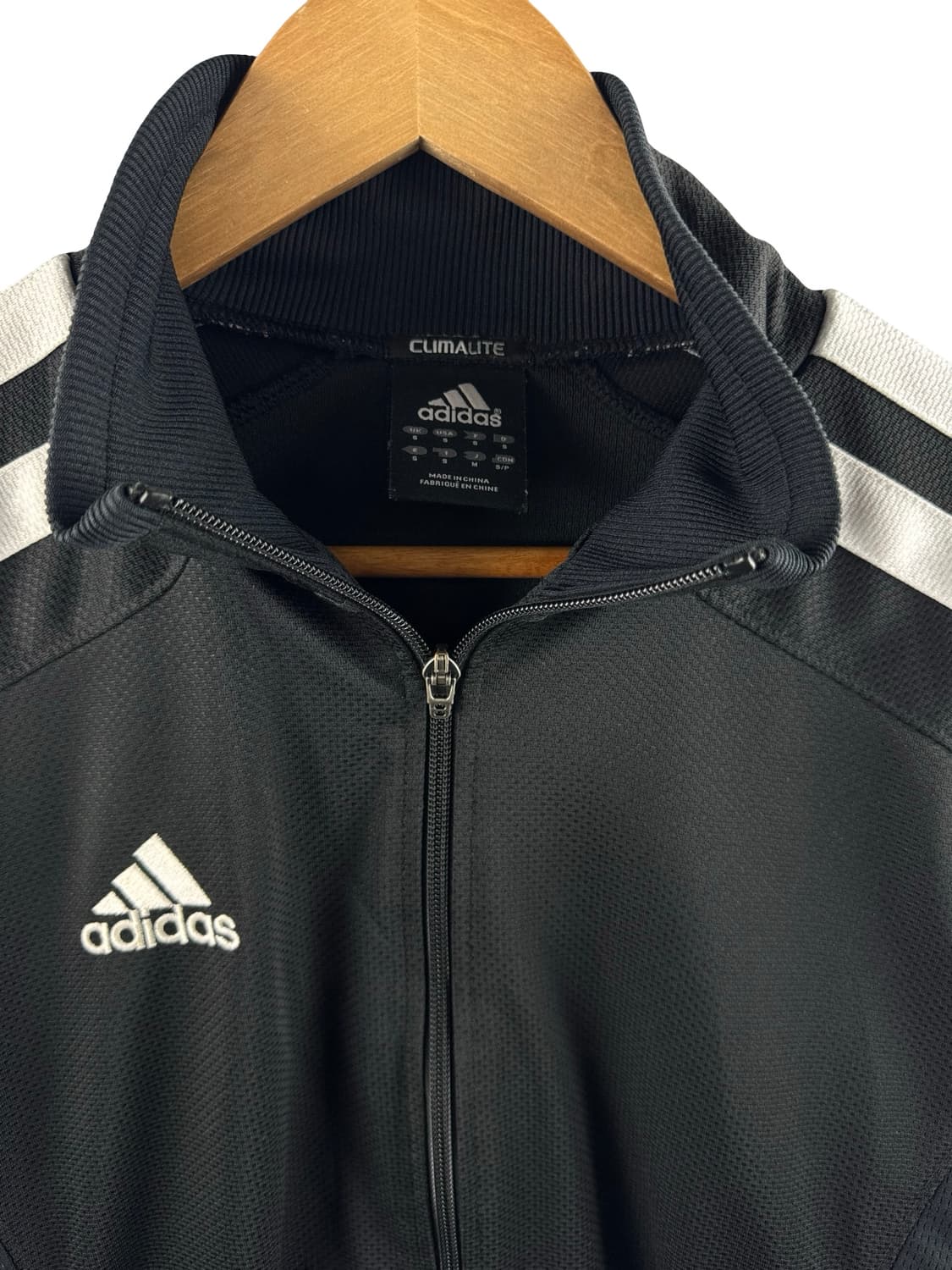 아디다스 블랙 화이트 빅삼선 트랙탑져지2426 상품이미지4