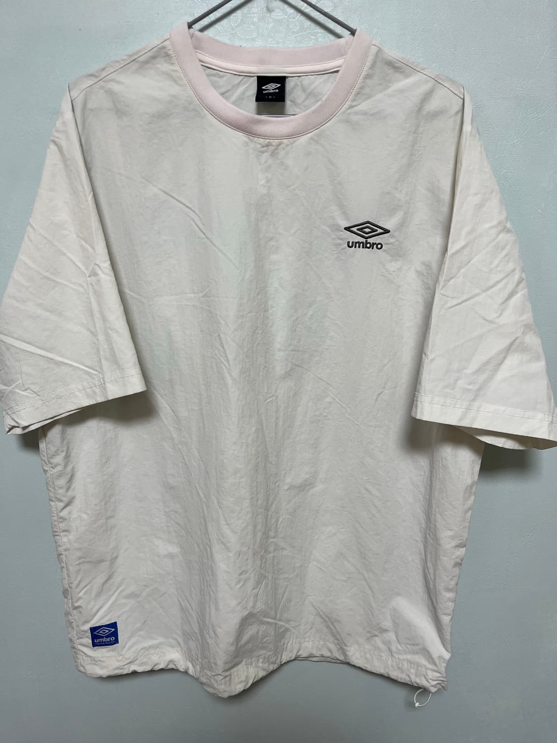 엄브로 반팔 아노락 우븐 웜업 티셔츠 상품이미지1