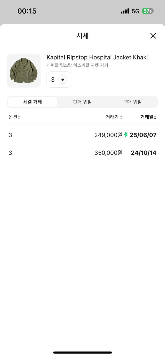 (3) 캐피탈 하스피털 립스탑 자켓 상품이미지3