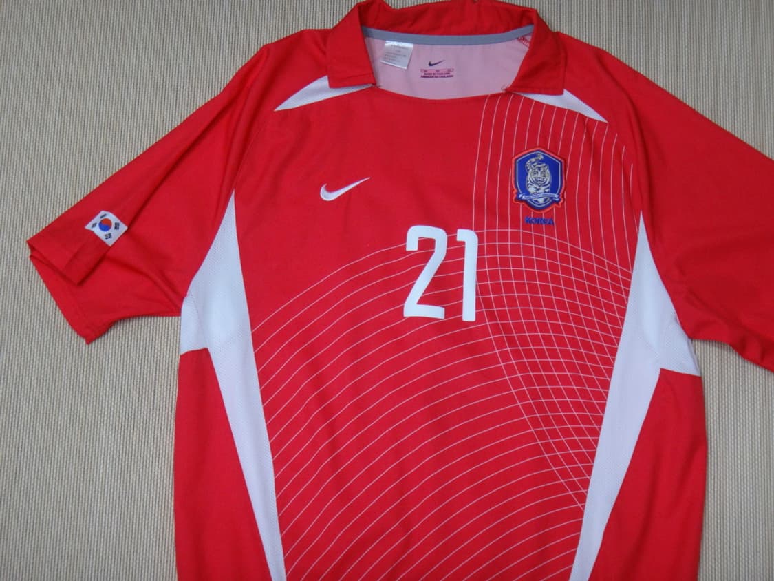 (2XL) 2002 월드컵 국가대표 박지성 나이키 유니폼 상품이미지3
