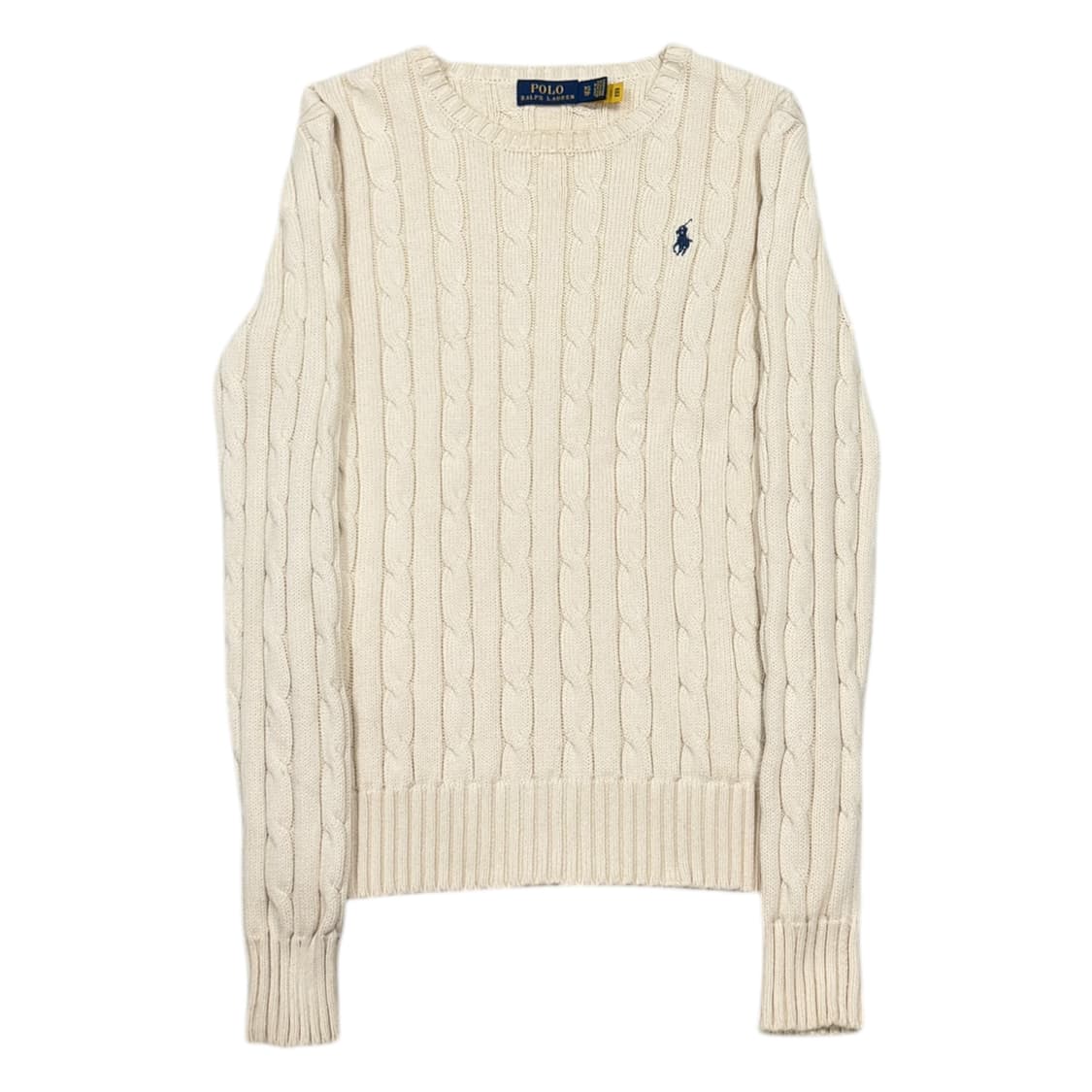 폴로 랄프로렌 신형 QR 케이블 니트 XS 상품이미지1