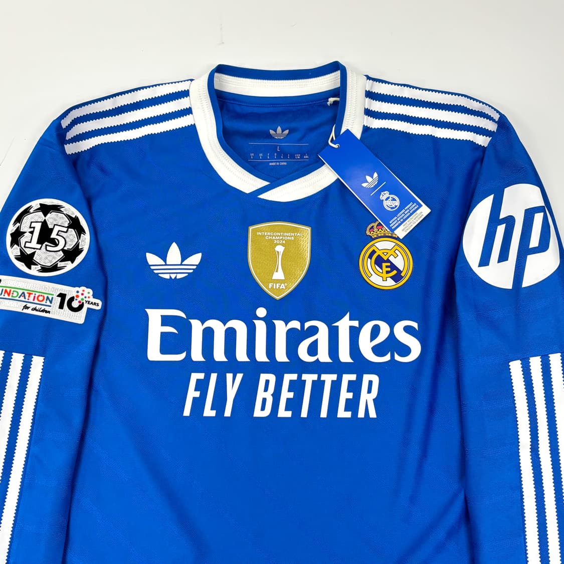 새상품 아디다스 25 26 레알 마드리드 써드 긴팔 유니폼  상품이미지3