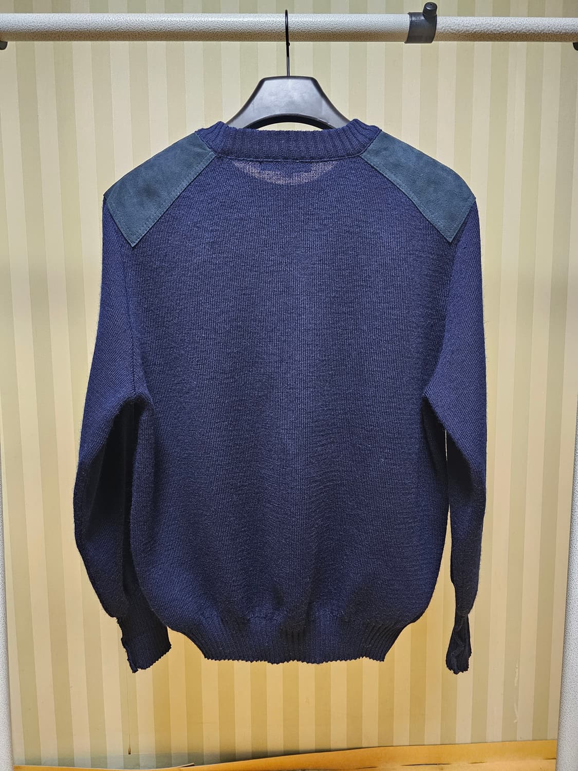 버버리 코만도 니트 울 L 상품이미지2