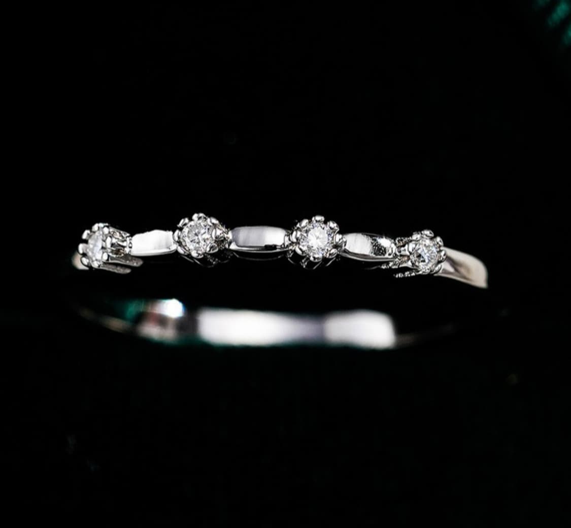 모이사나이트 반지 상품이미지2