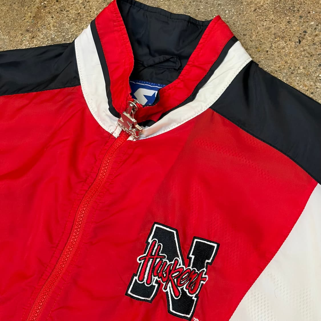 90s 미국 빈티지 스타터 네브래스카 콘허스커스 바람막이 상품이미지4