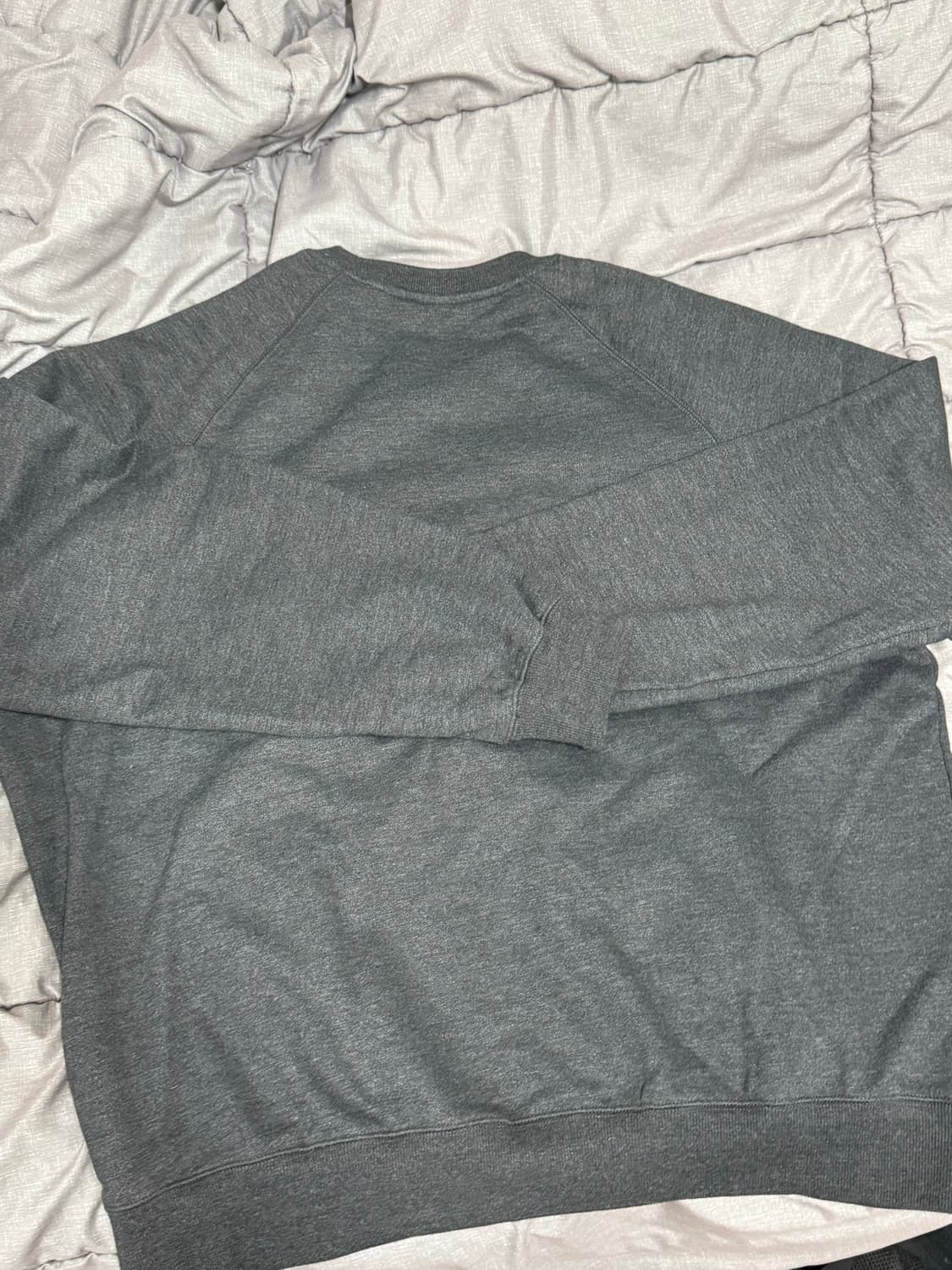 테켓 폴더 맨투맨 차콜 L 상품이미지2