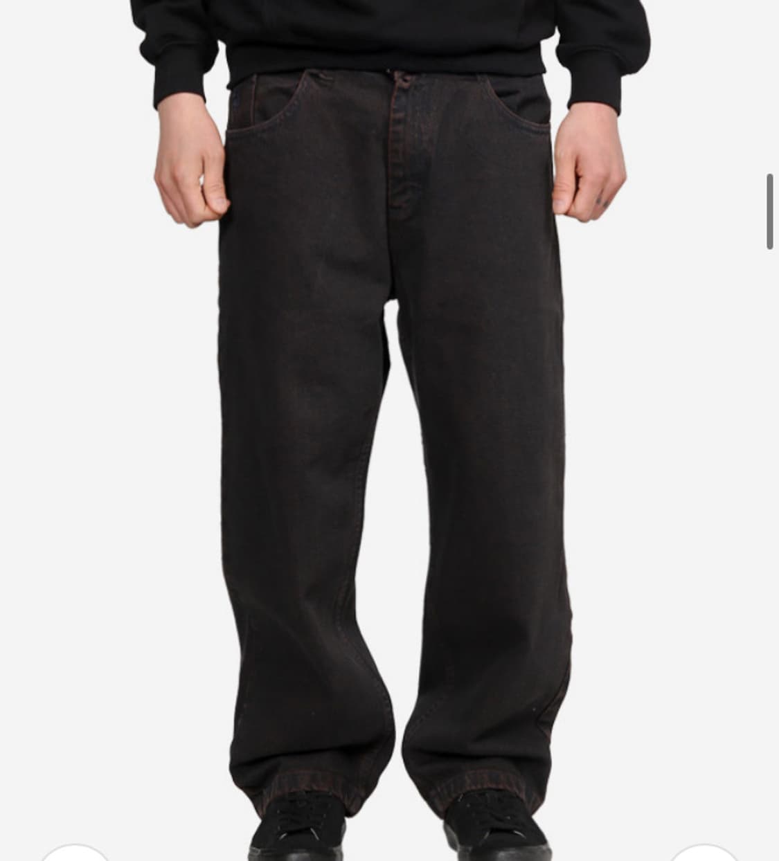 폴라스케이트 93 pants - brown blue 상품이미지5