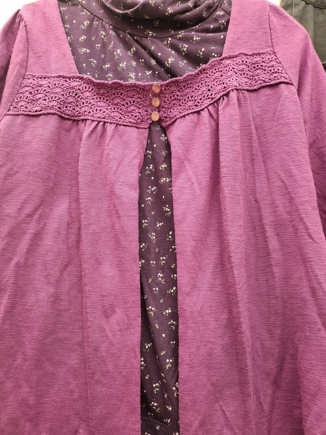 (카모메산장) 보라빛 카고바지 코디 (착샷있어요) 상품이미지2