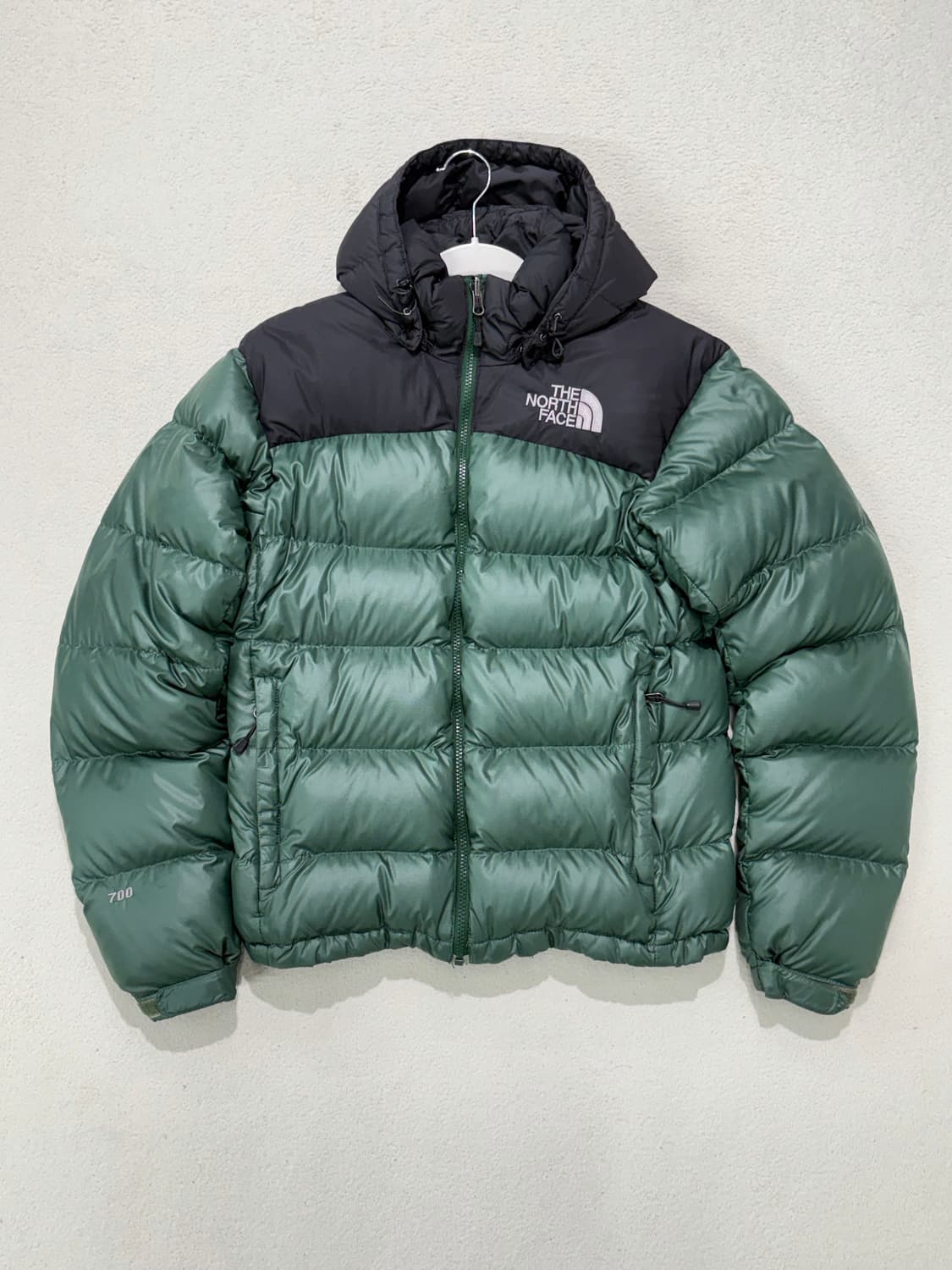 노스페이스 눕시 스타일 경량 패딩 그린 85-90 상품이미지1