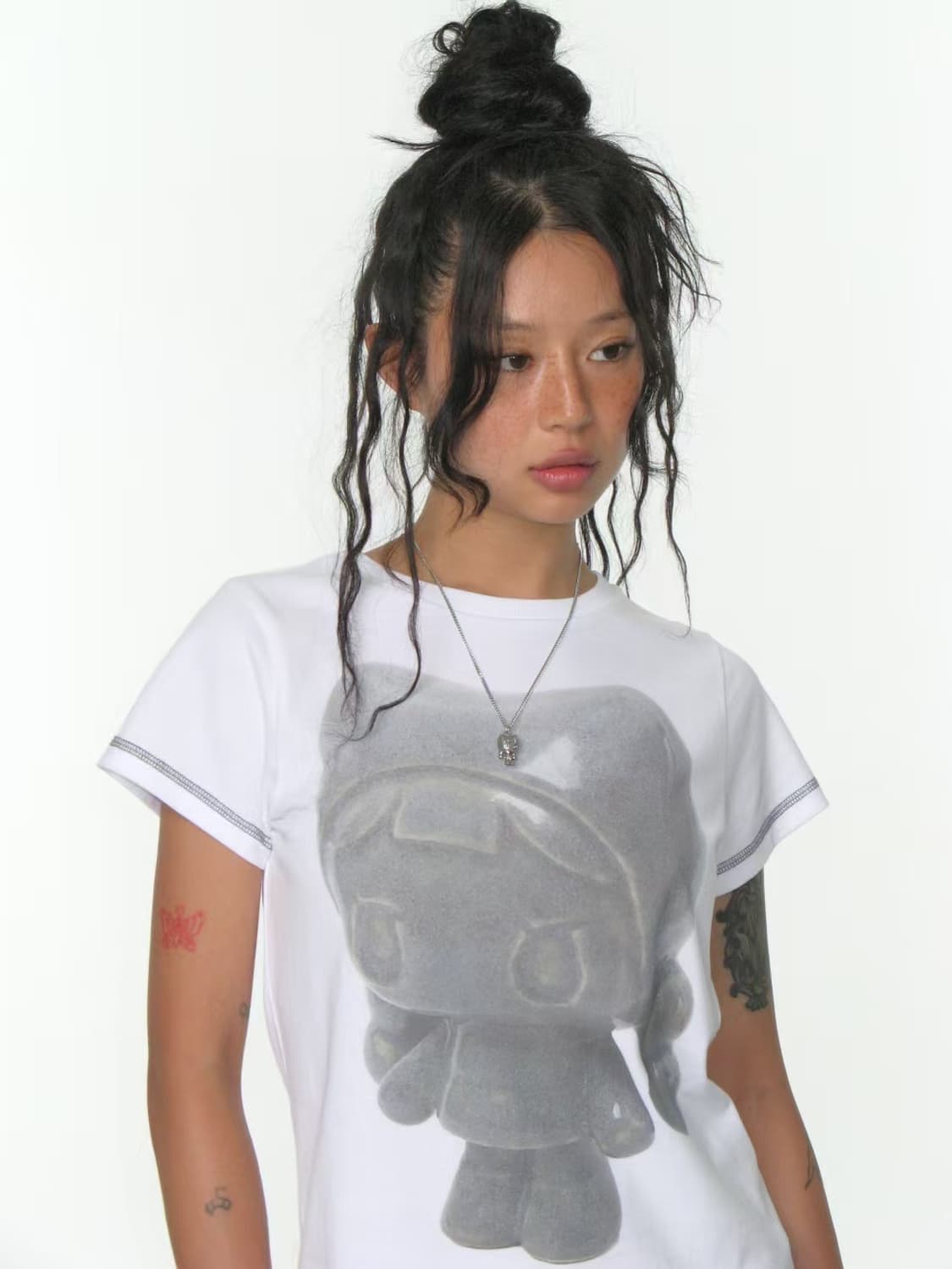 Coyseio 반팔티 새상품 화이트 상품이미지1