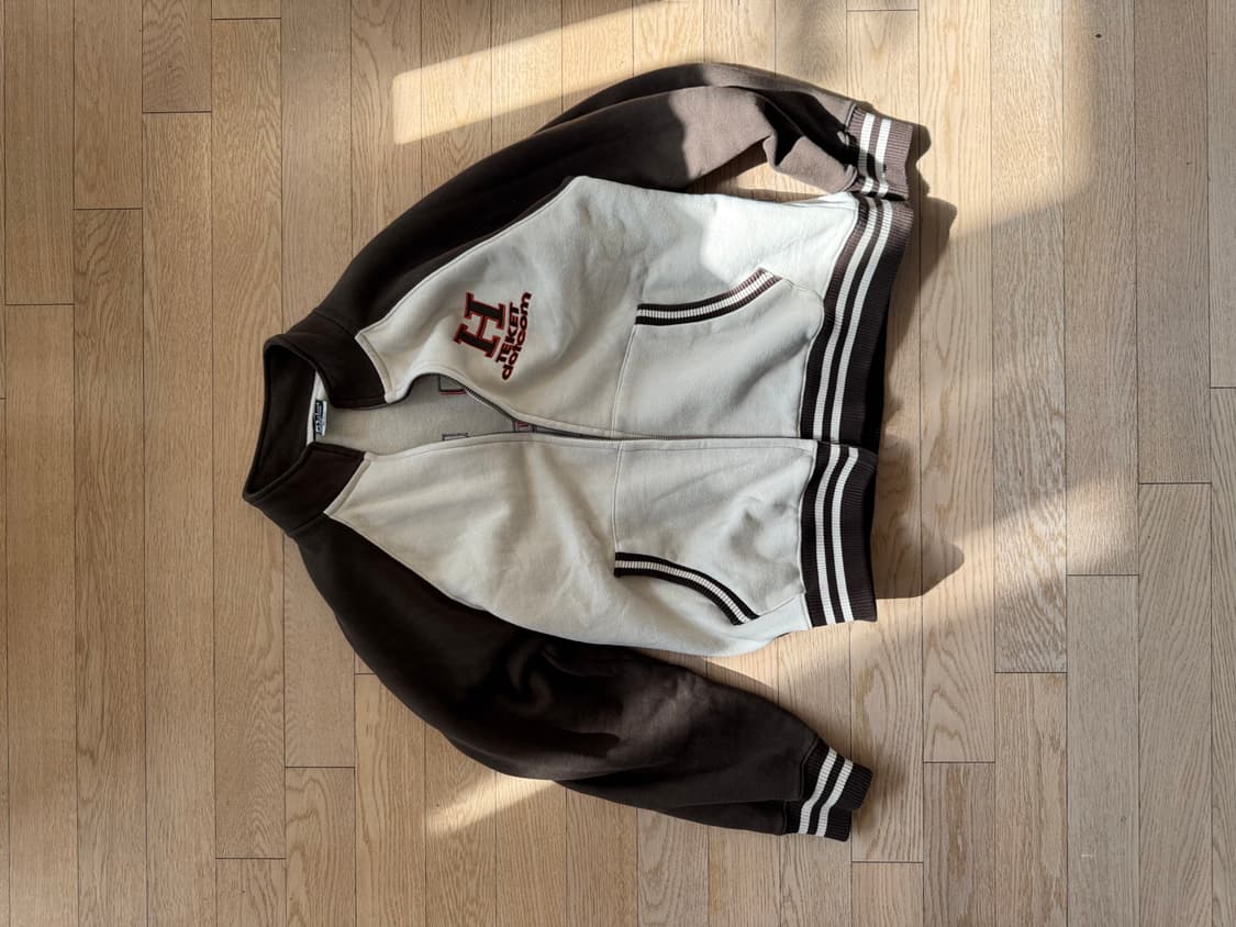 테켓 H Zip-Up SweatShirt Beige M 상품이미지1