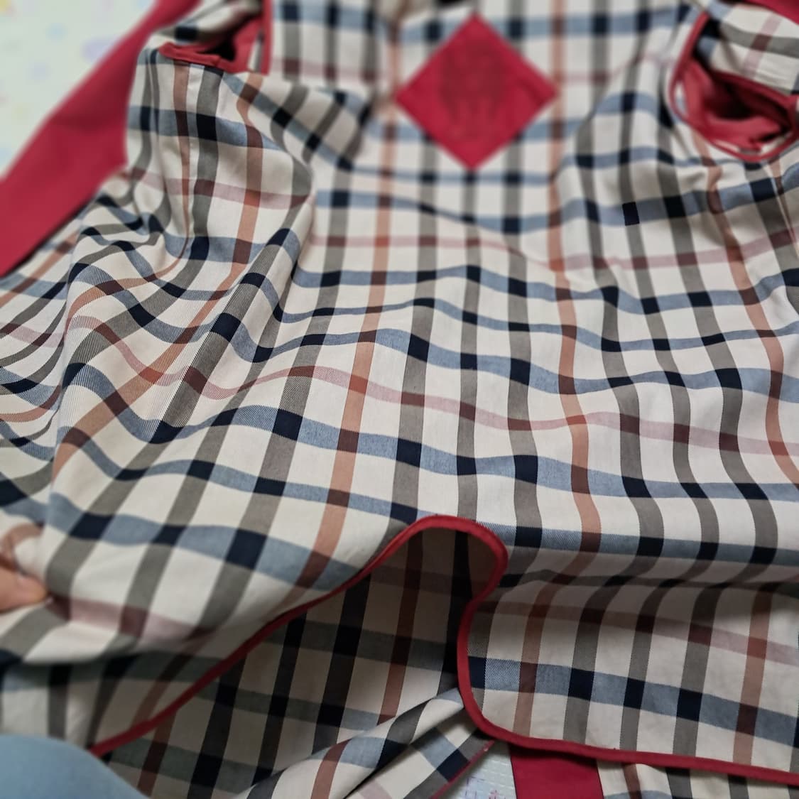 닥스 여성 레드 트렌치 코트 55~66 상품이미지7