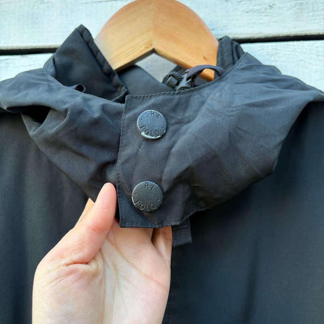 Polo 폴로 나일론 플리스 후드 자켓 상품이미지4