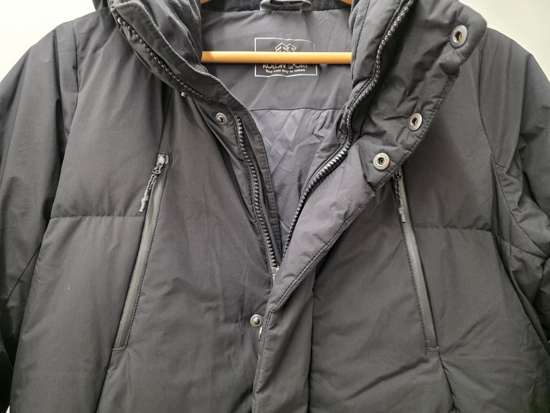 코오롱스포츠 여성 구스다운 롱패딩. 
싸이즈 90 상품이미지4