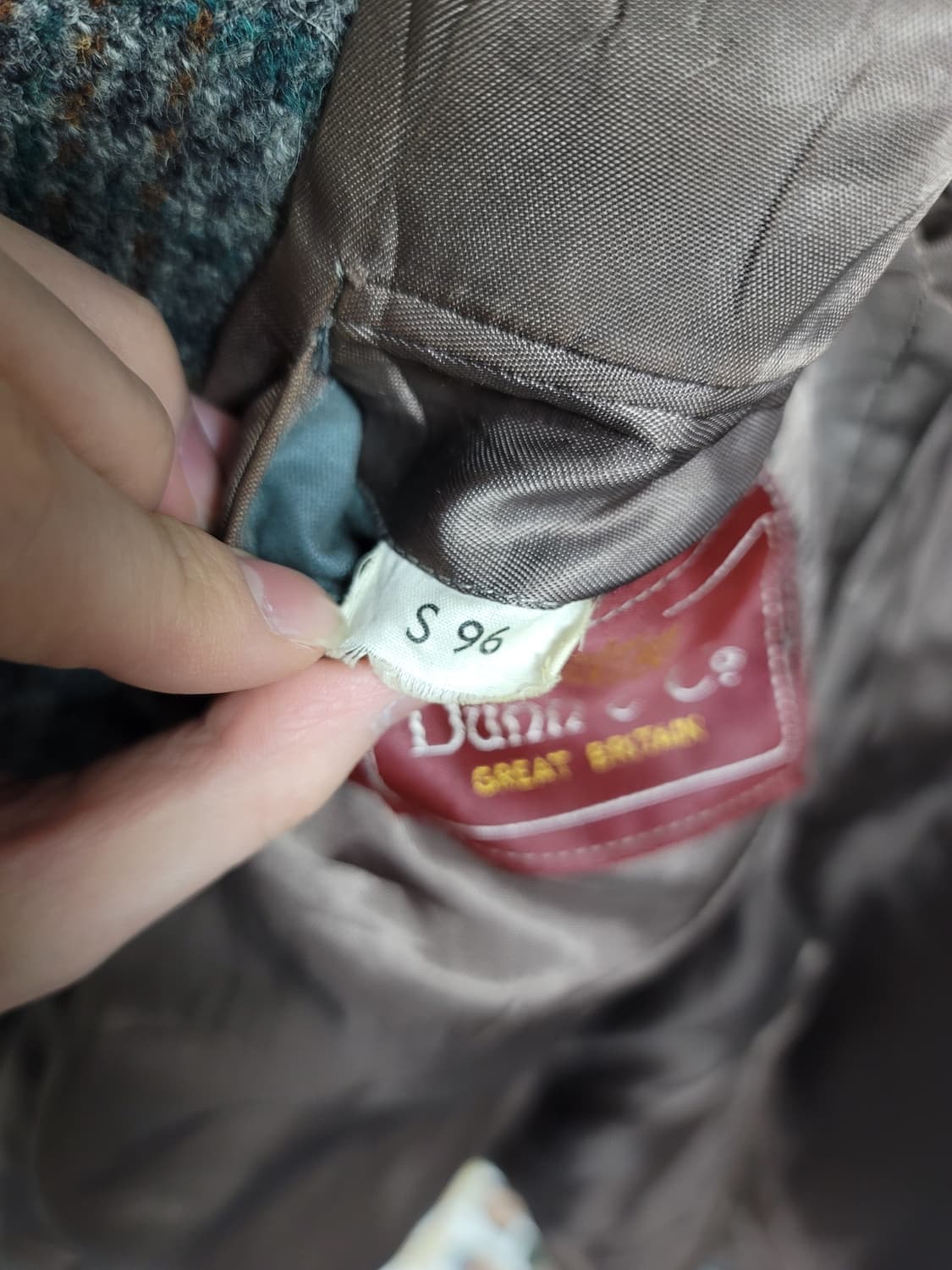 빈티지 던앤코 Dunn & Co 해리스트위드 스포츠코트 블레이저 자켓 상품이미지6