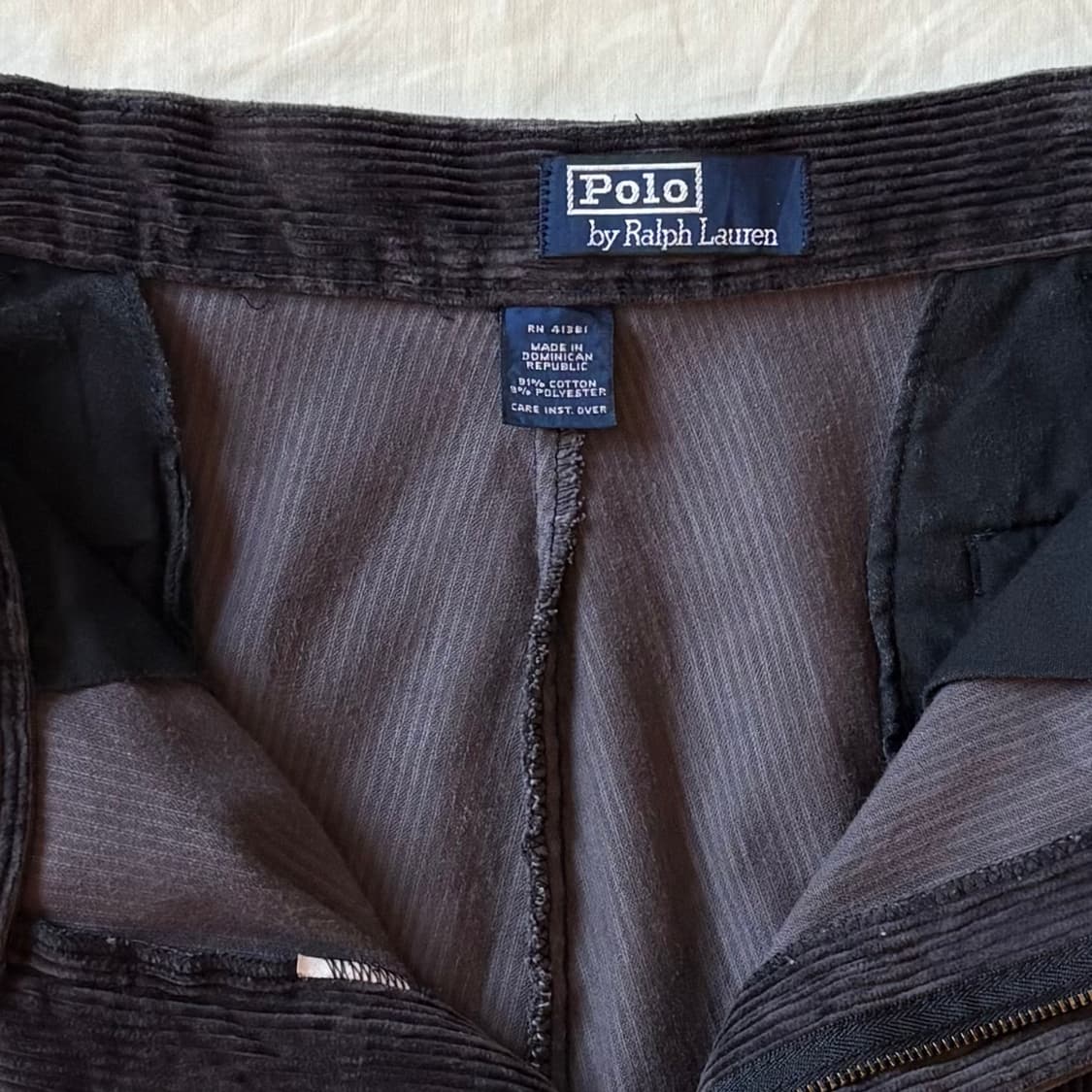 [35] 90s 폴로 랄프로렌 앤드류 코듀로이 투턱 팬츠  상품이미지5
