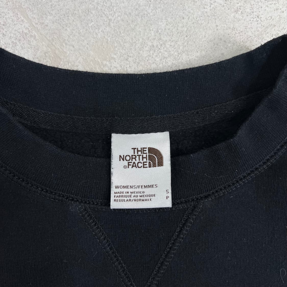 노스페이스 블랙 스퀘어 로고 맨투맨 상품이미지3