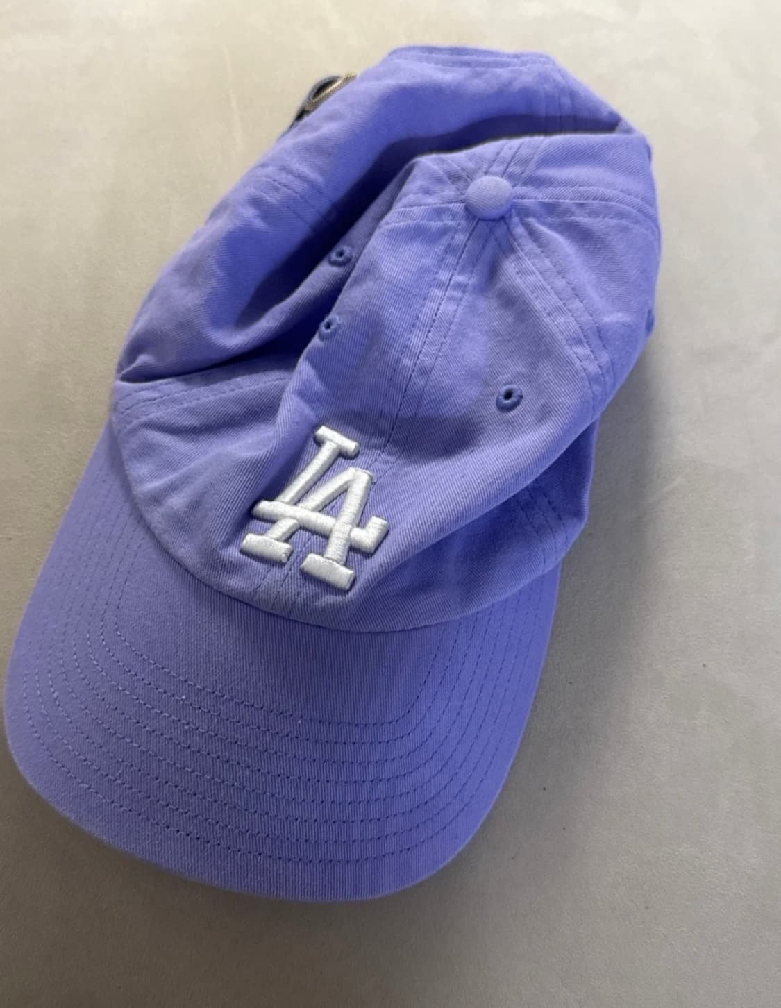 MLB 루키 언스트럭쳐 볼캡 LA 라벤더 상품이미지1