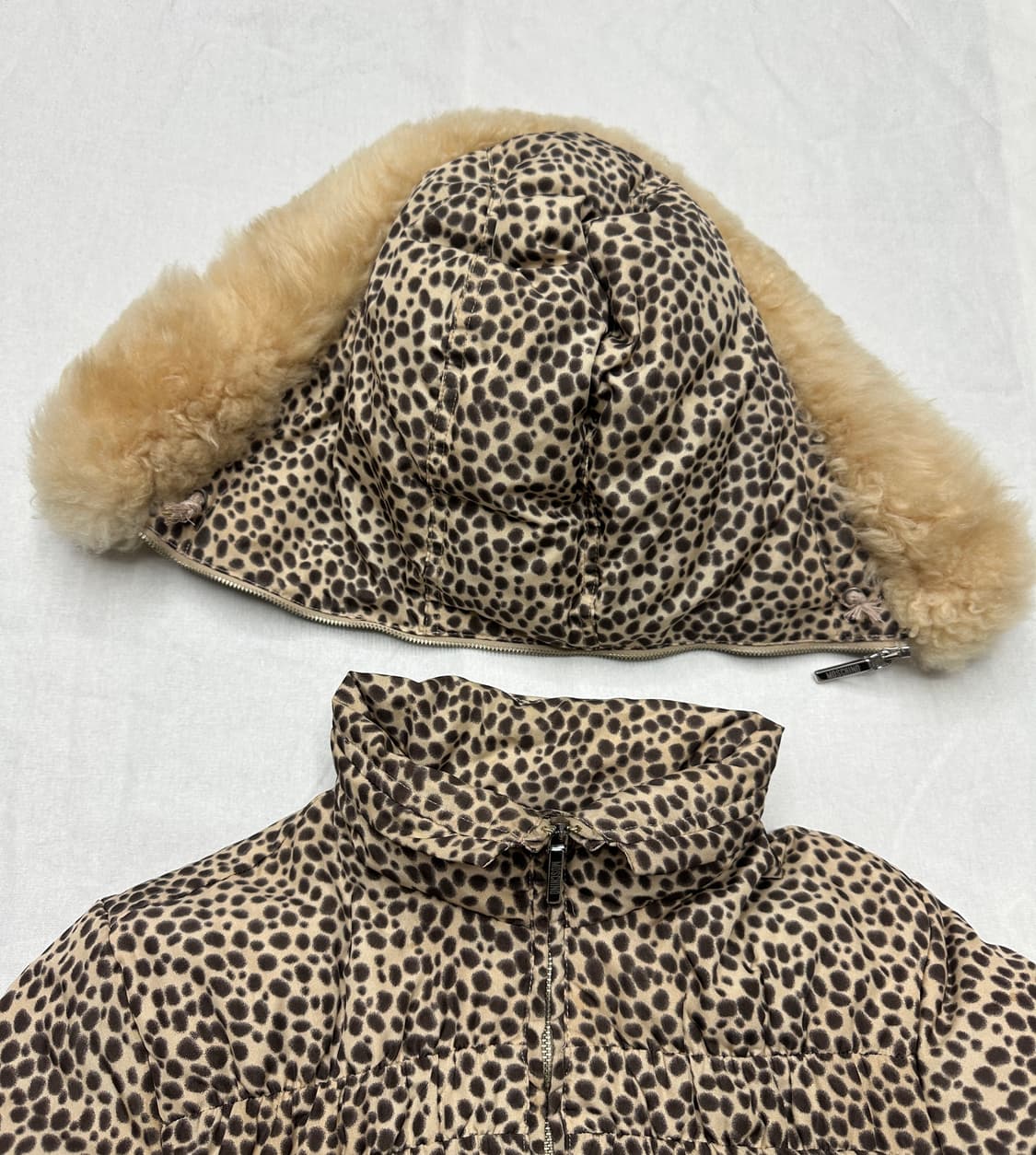 moschino jeans 레오파드 패딩 상품이미지5