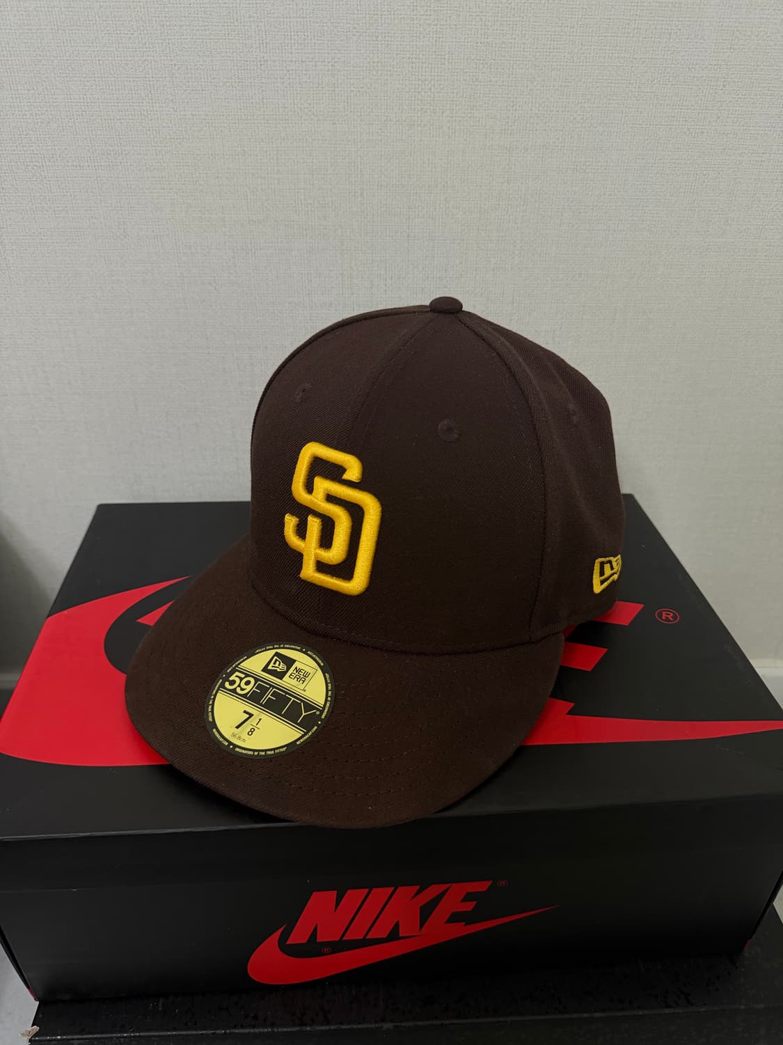 뉴에라 샌디에이고 파드리스 59fifty 캡 7 1/8 상품이미지1