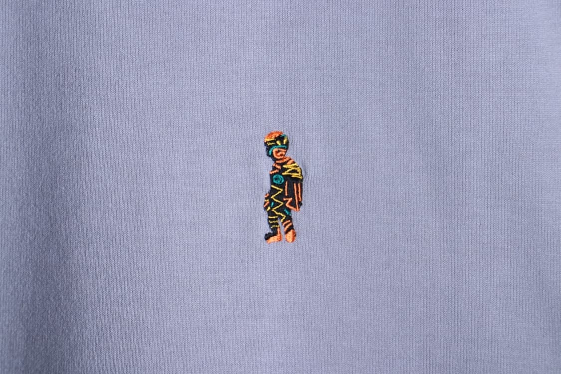 (L-XL) 파르티멘토 반팔 티셔츠 오버핏 퍼플 올드스쿨-H32576 상품이미지5