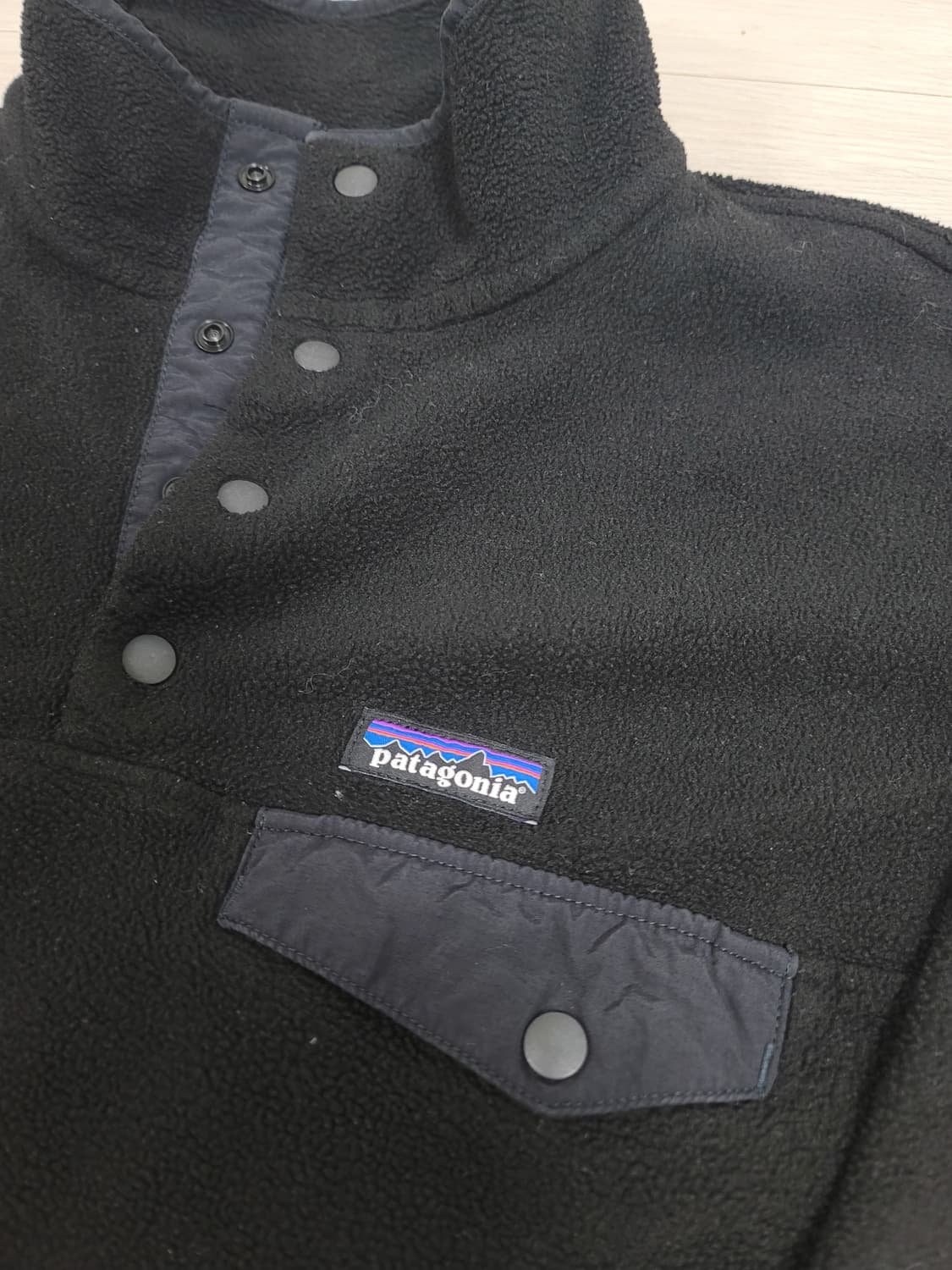 [여자 L] 파타고니아 신칠라 라이트웨이트 올블랙 상품이미지3