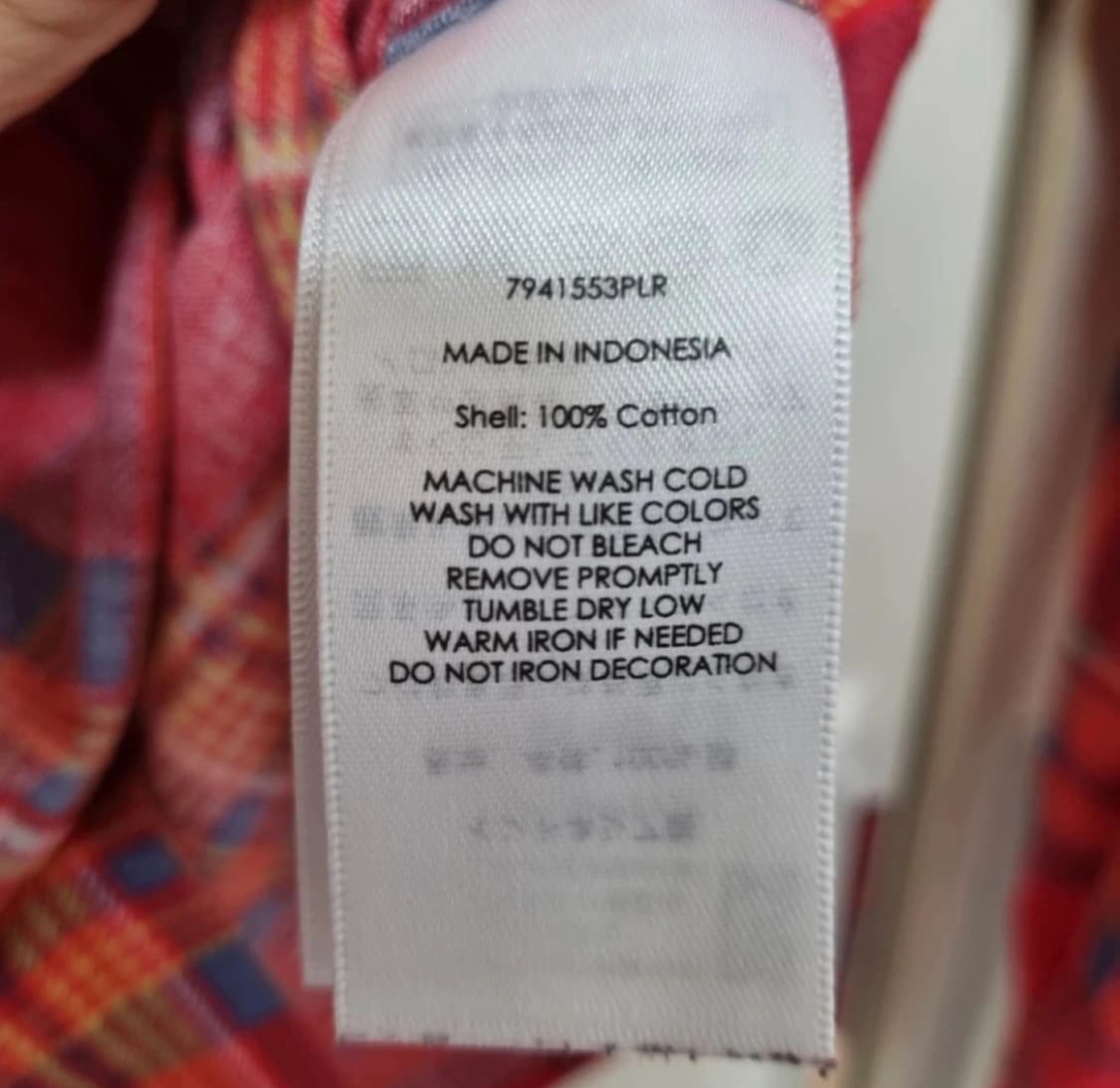 Denim&Supply 랄프로렌 플라넬 체크 남방 S 상품이미지6