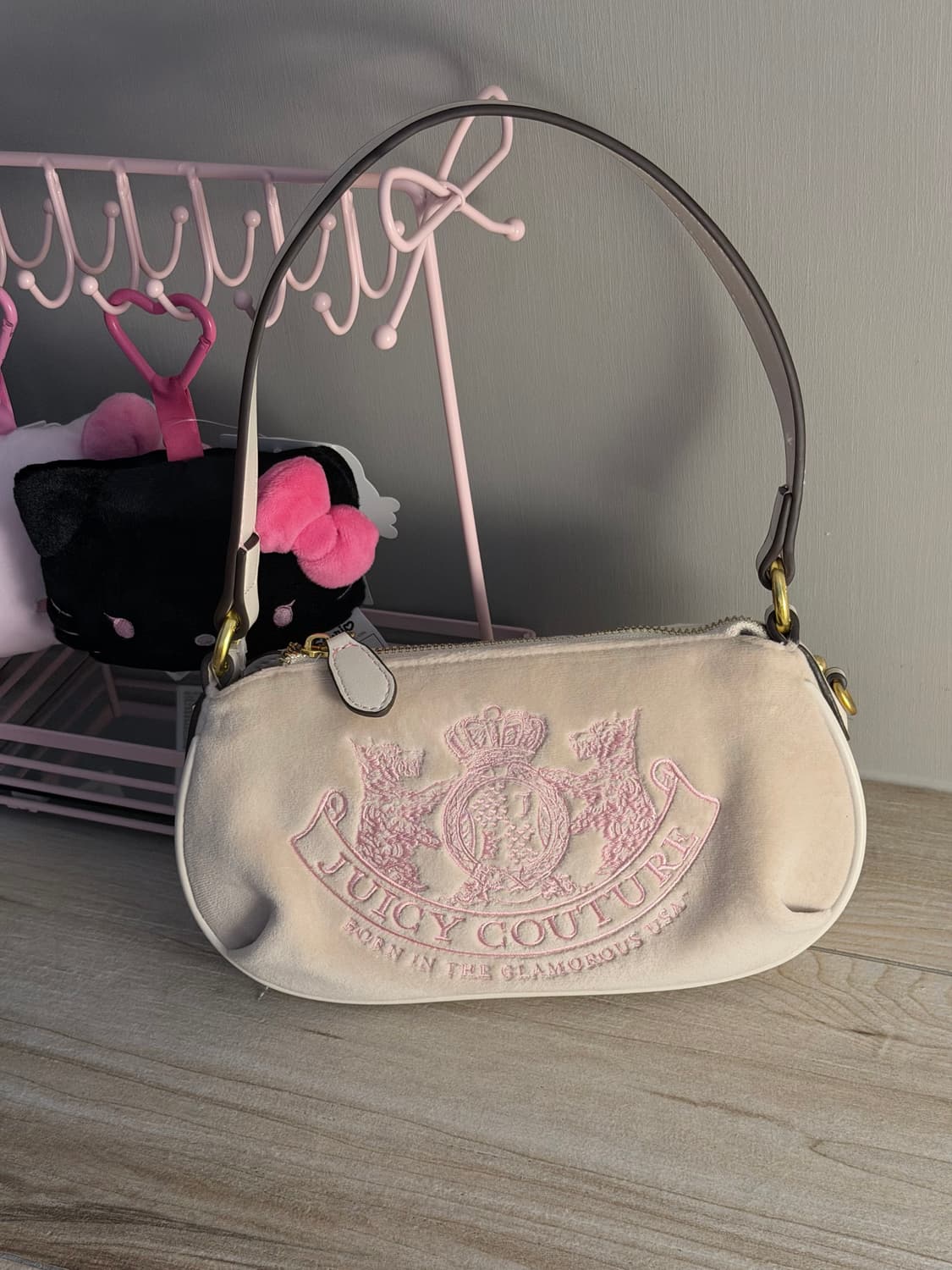 쥬시꾸뛰르 하트체인 숄더백 갸루 핀터깔 y2k 베메클  상품이미지2