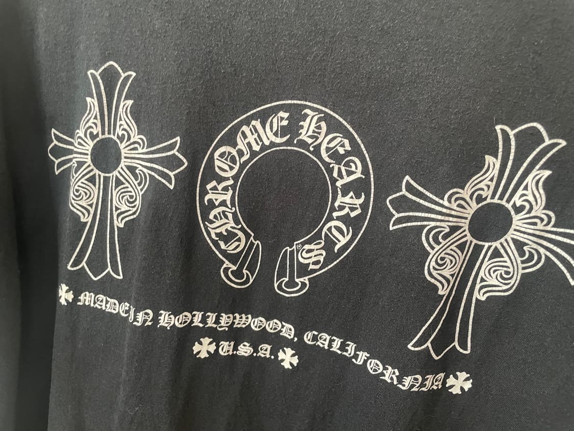 정품 CHROME HEARTS usa 반팔티셔츠 상품이미지7