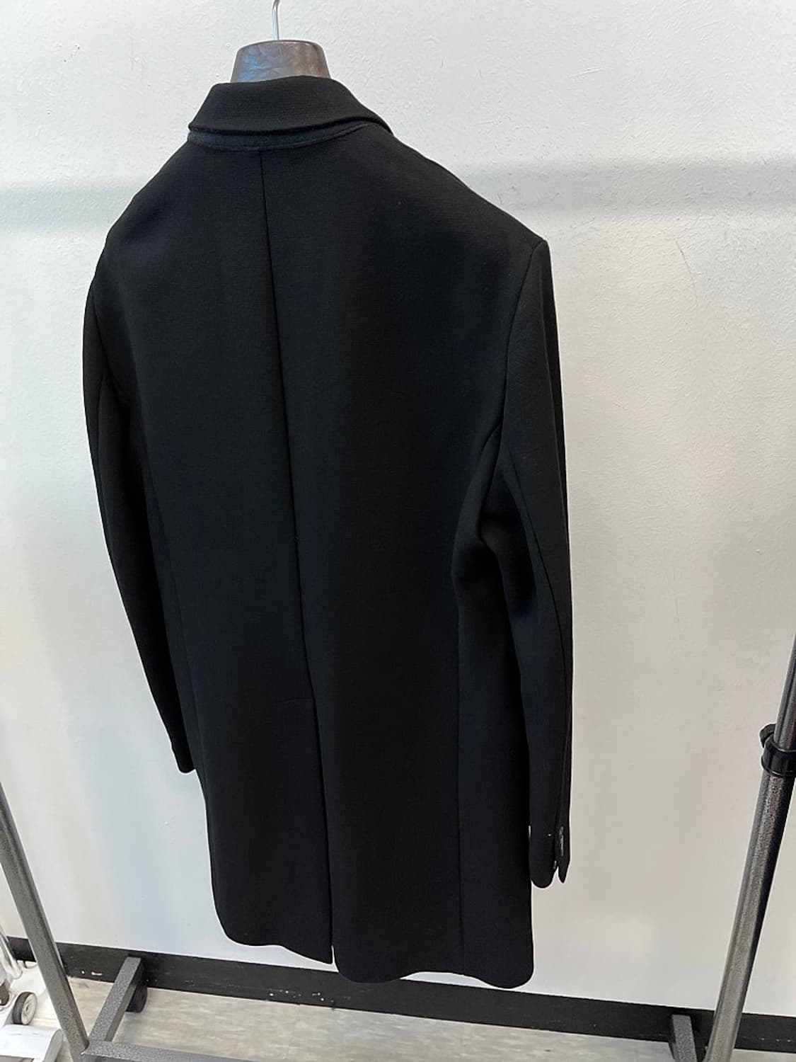 105) 디스퀘어드 블랙 싱글 울코트  상품이미지7