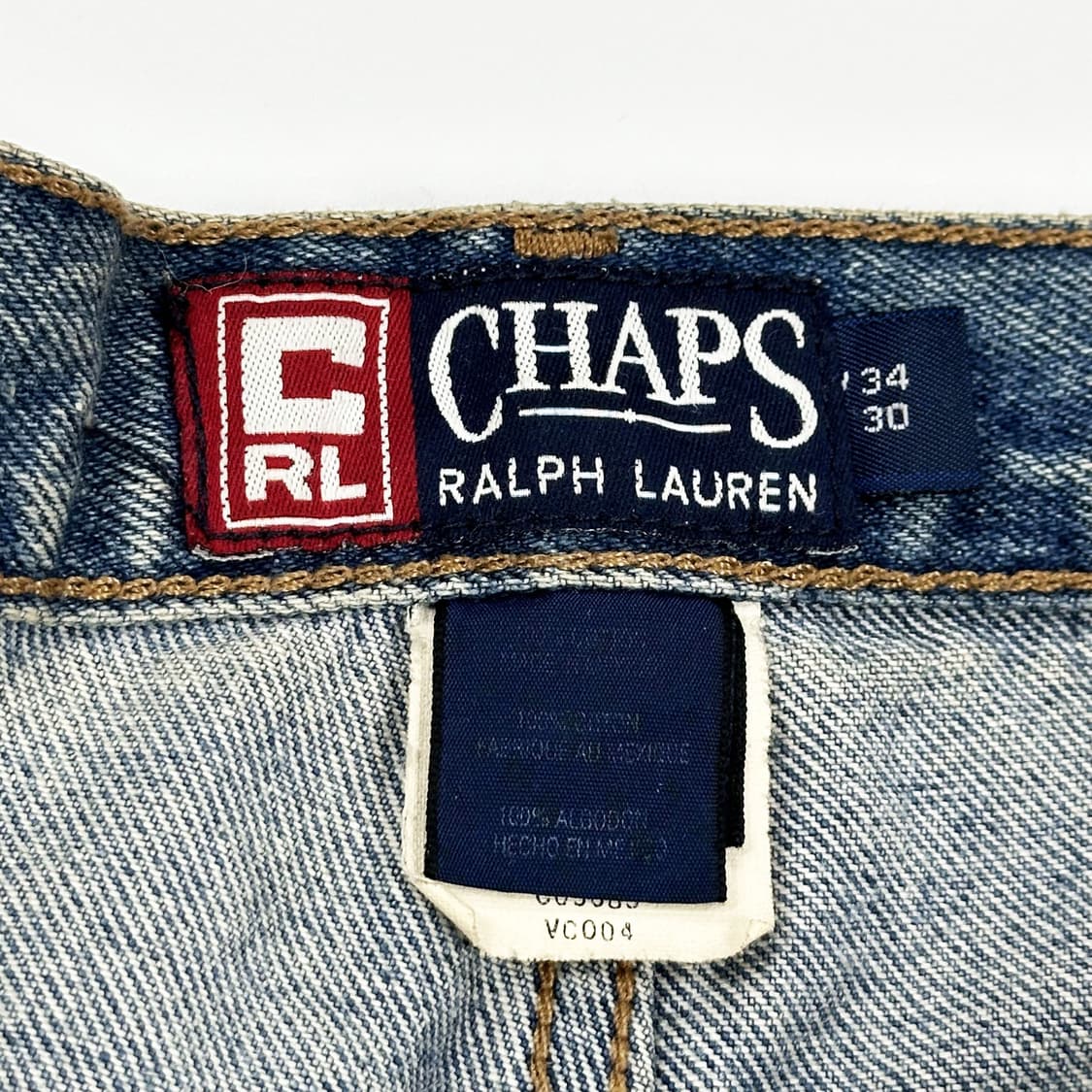 34 폴로 챕스 랄프로렌 아카이브 레귤러핏 데님팬츠 상품이미지6
