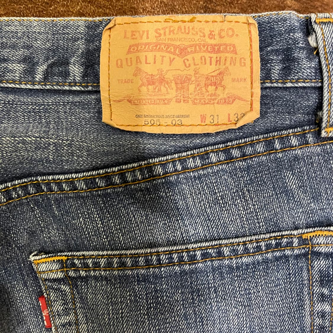 리바이스  505-03 w31l33 상품이미지8