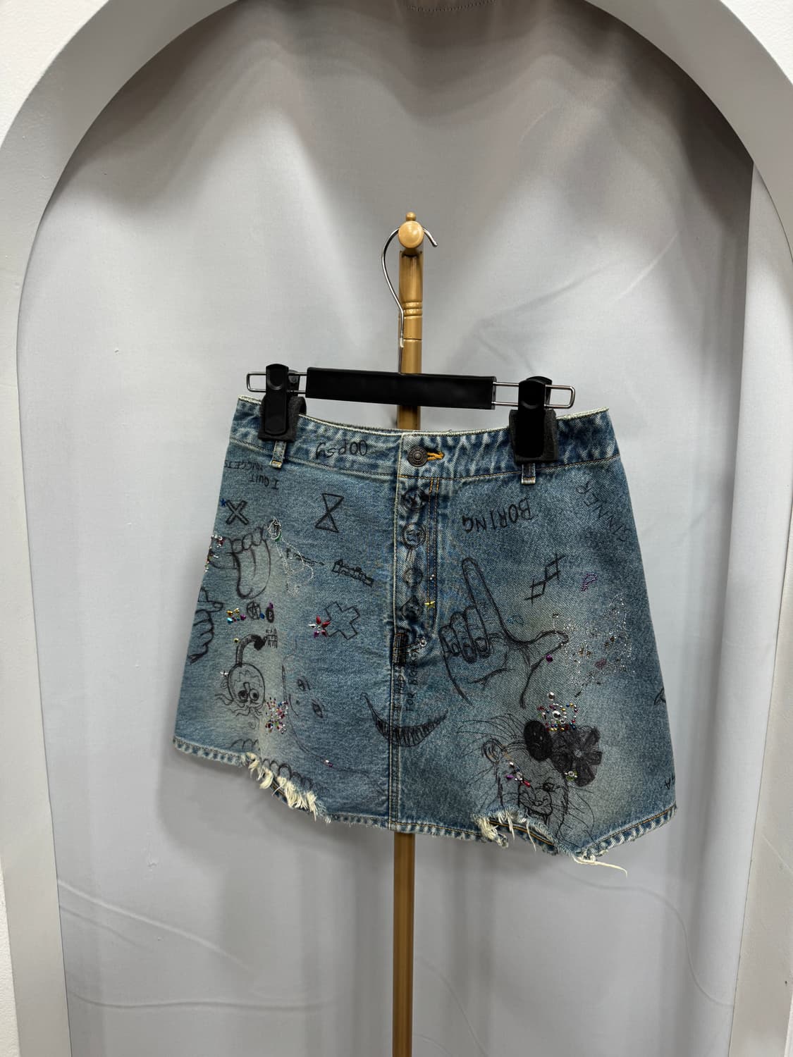 백화점판 발렌시아가 스커트 34사이즈 상품이미지1