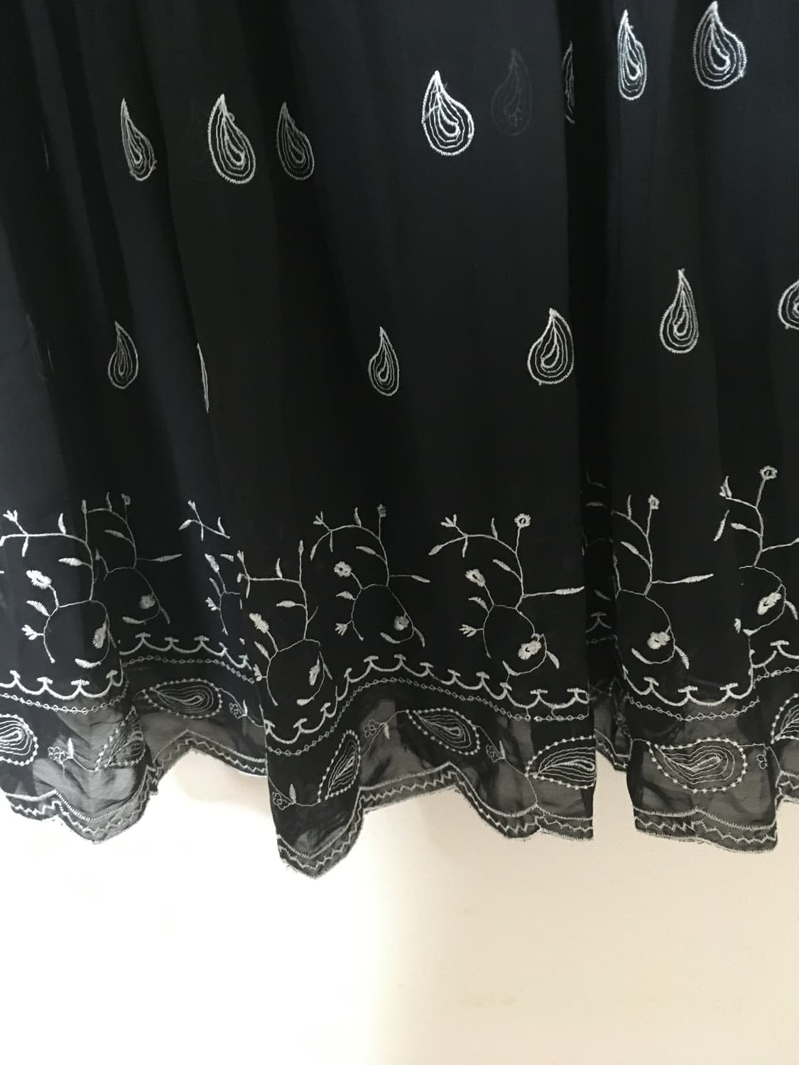 빈티지 자수 스커트 상품이미지4