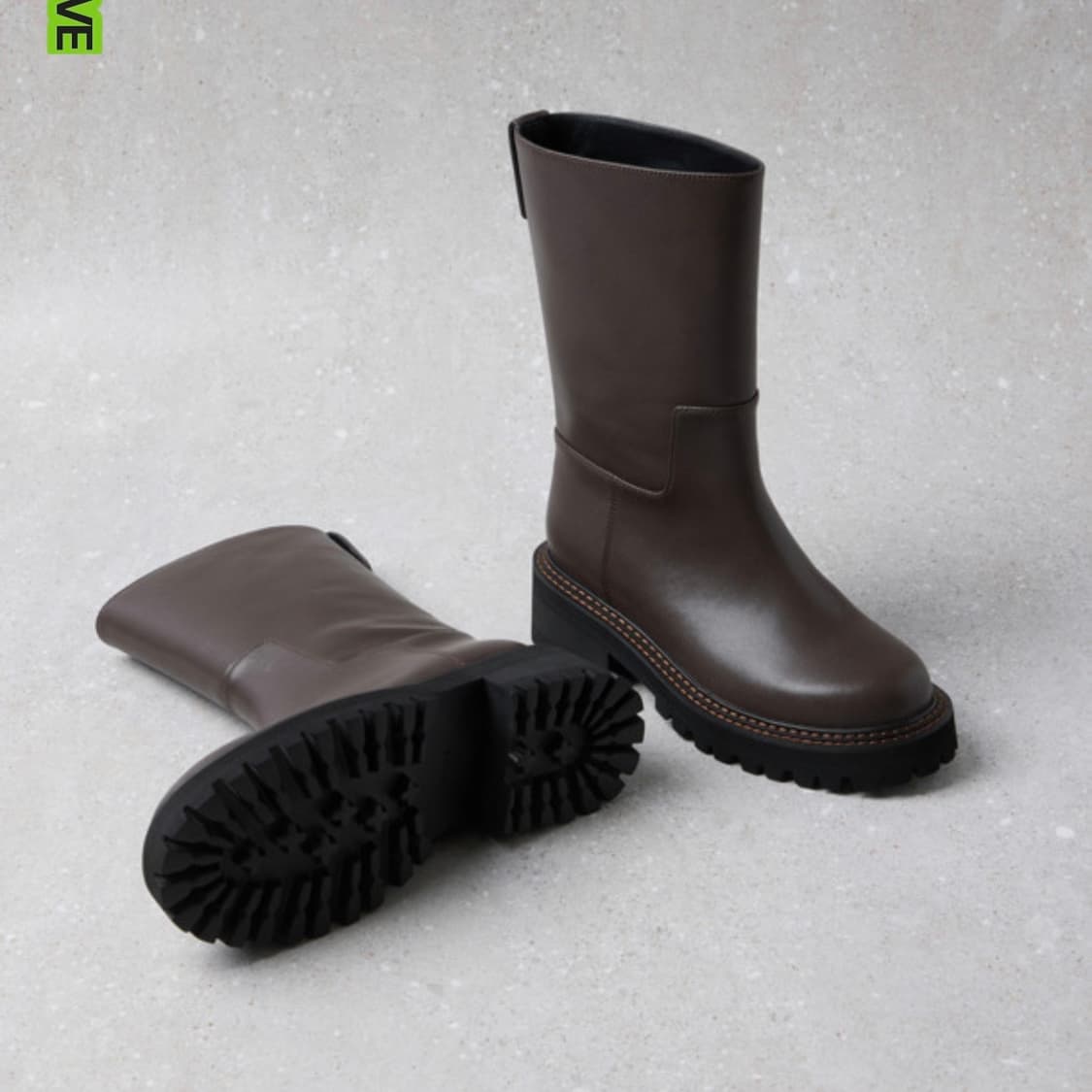 슈콤마보니 fev young muze boots brown 240 상품이미지1