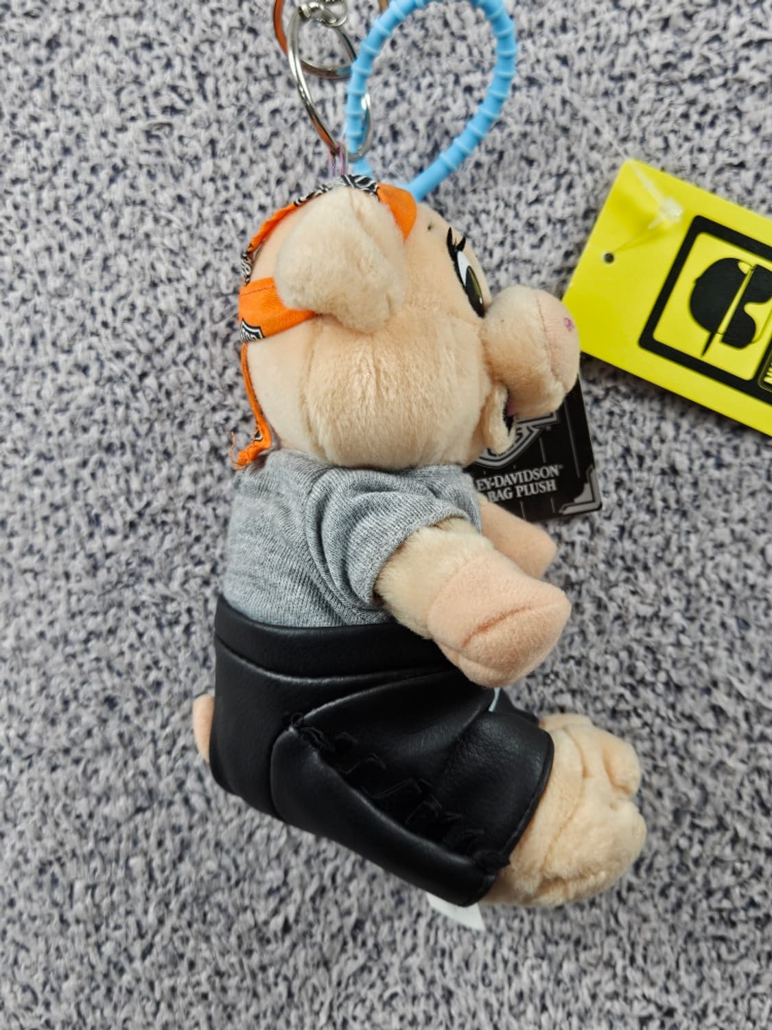 할리데이비슨 CURLY 빈백 인형 커스텀 키링 (16CM) / 11230 상품이미지3