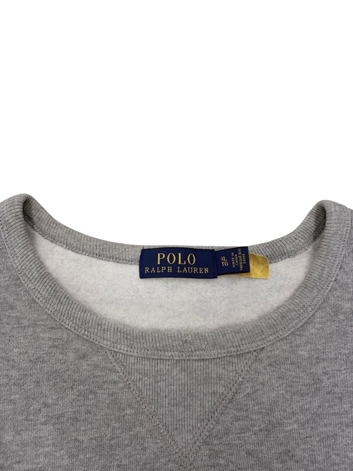 폴로 스웻셔츠 맨투맨 그레이 (XL) 상품이미지3