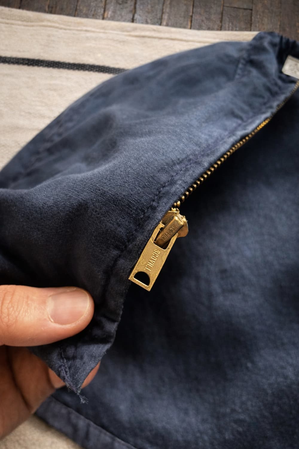 80's 미 해군 유틸리티 자켓 38R(95~100) 상품이미지6