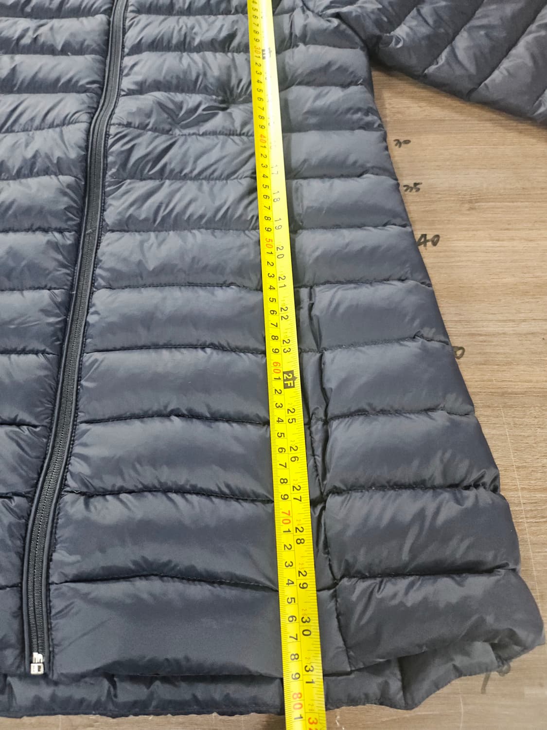 카파  M  경량롱패딩 네이비 상품이미지4