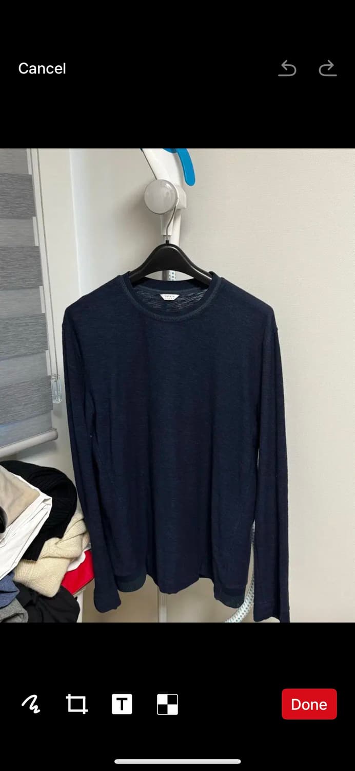 Lanvin 랑방 롱슬리브 110 실측 첨부 상품이미지2
