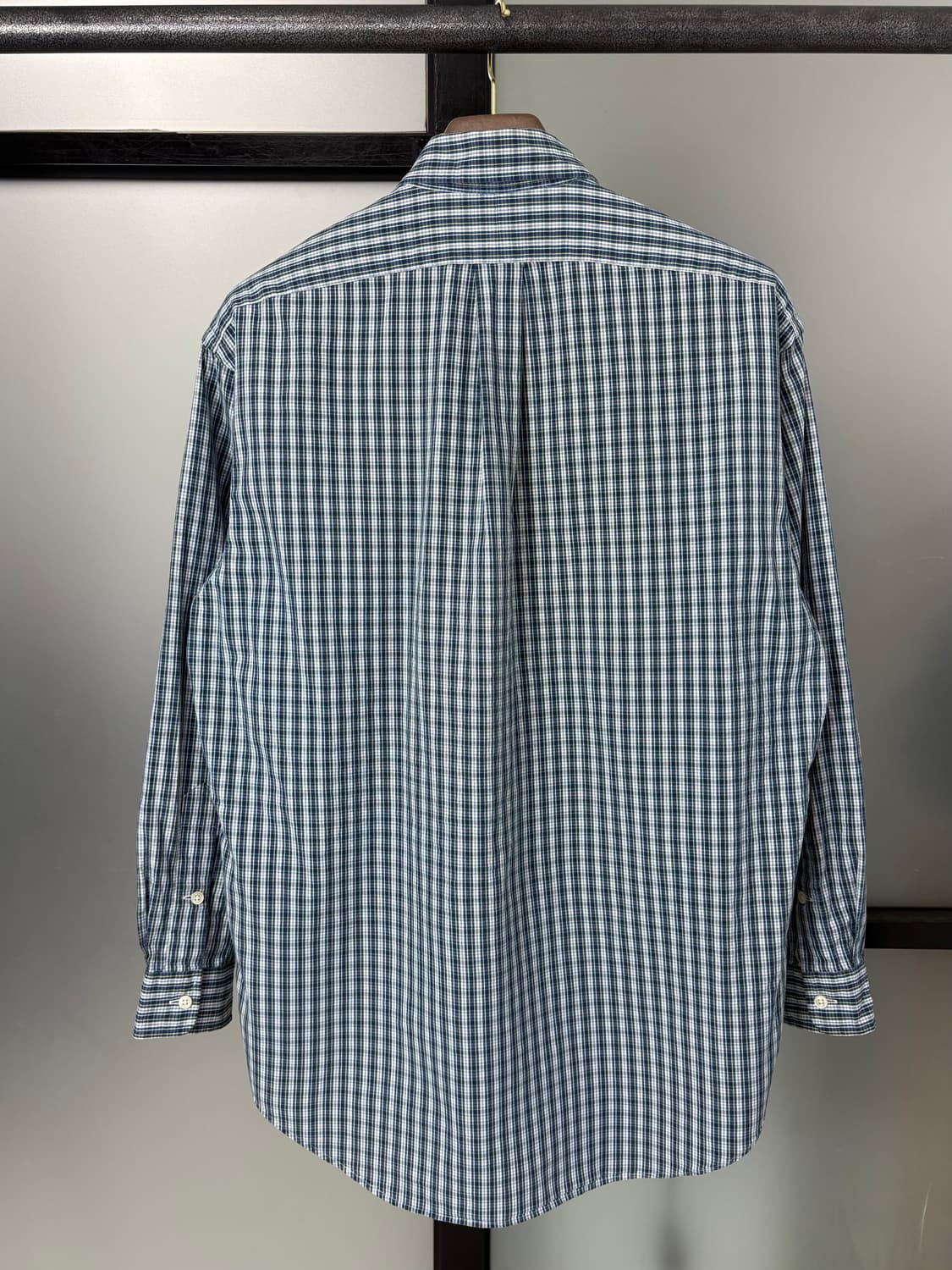  [2XL]POLO폴로 그린블루 체크 셔츠  상품이미지7