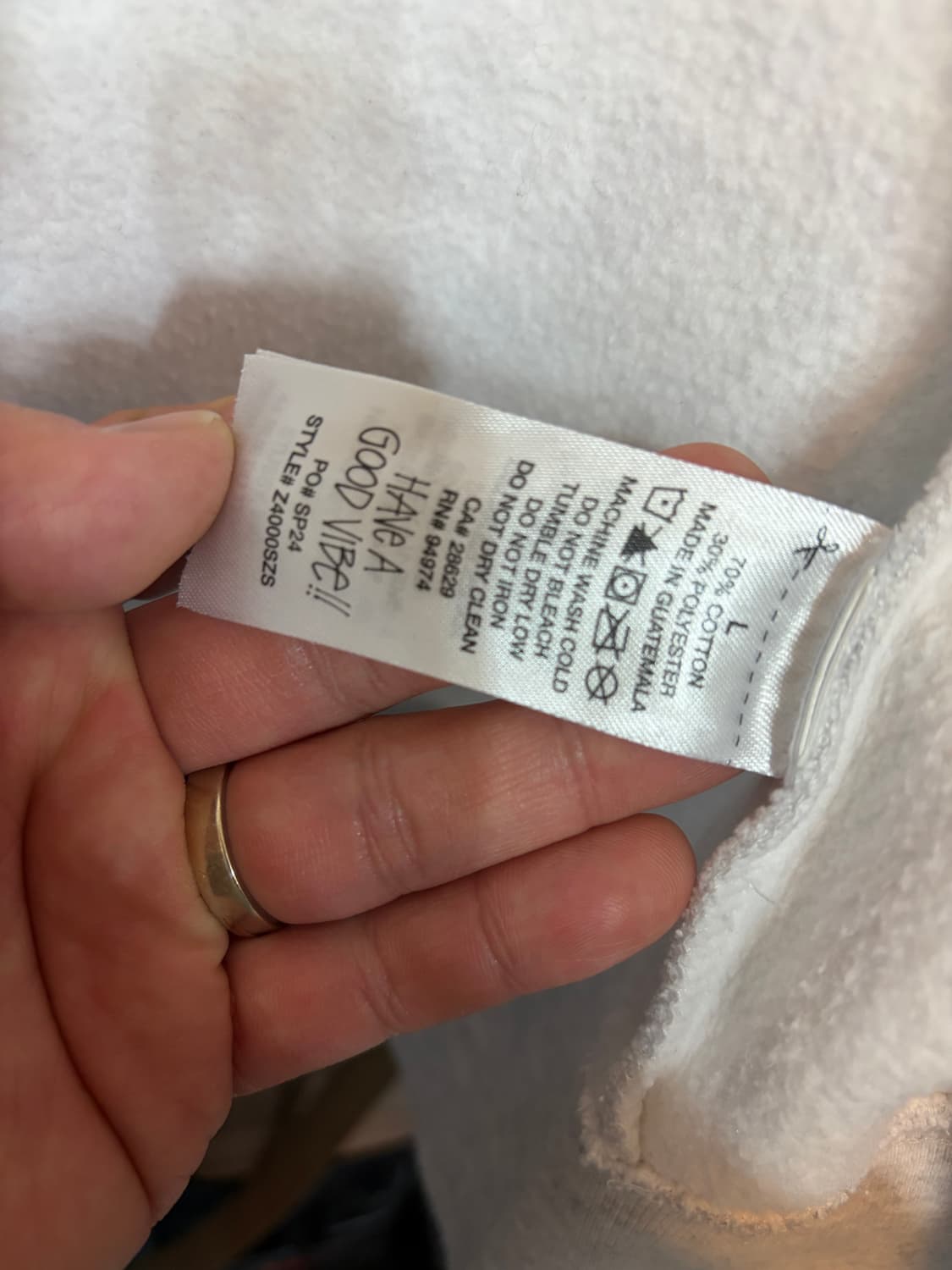 스투시 dna 후드집업  L사이즈 애쉬 상품이미지7