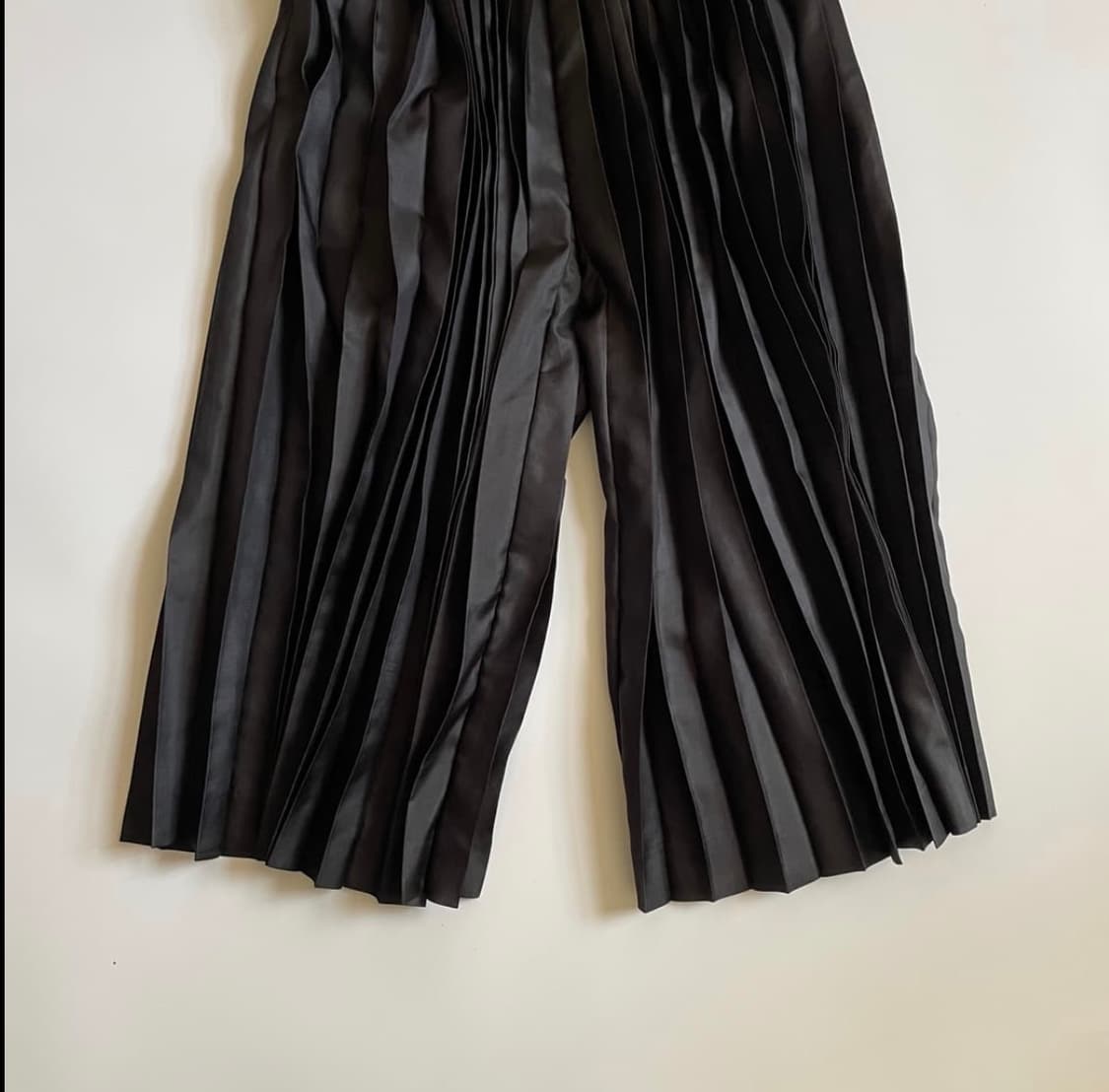 트리콧 꼼데가르송 플리츠 팬츠 스커트 상품이미지3